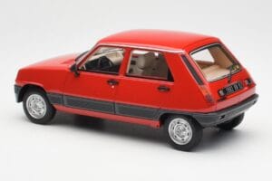 Renault 5 GTL Vermelho Otto 1:18 OT1147 Resina - imagem 5 de 6