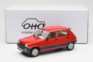 Renault 5 GTL Vermelho Otto 1:18 OT1147 Resina - imagem 6 de 6