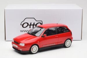 Seat Ibiza Mk2 Cupra Vermelho Otto 1:18 OT1092 Resina - imagem 6 de 6