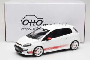 Abarth Punto 199 Esseesse Branco Otto 1:18 OT460 Resina - imagem 6 de 6