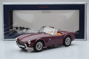 AC Cobra 289 Vermelho Escuro Norev 1:18 182758 Metal - imagem 6 de 6