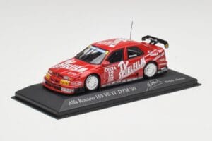 Alfa Romeo 155 V6 #12 M. Alboreto DTM 1995 Minichamps 1:43 430950312 Metal - imagem 2 de 4