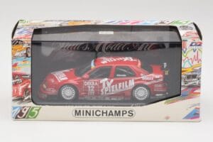 Alfa Romeo 155 V6 #12 M. Alboreto DTM 1995 Minichamps 1:43 430950312 Metal - imagem 4 de 4