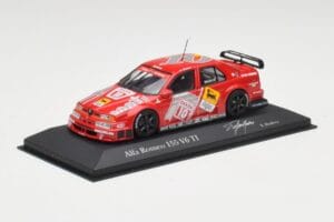 Alfa Romeo 155 V6 TI #10 Team Alfa Corse Modena DTM 1994 Minichamps 1:43 430940210 Metal - imagem 2 de 4