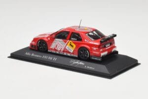 Alfa Romeo 155 V6 TI #10 Team Alfa Corse Modena DTM 1994 Minichamps 1:43 430940210 Metal - imagem 3 de 4
