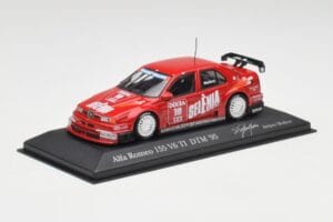 Alfa Romeo 155 V6 TI #18 Euroteam Modena DTM 1995 Minichamps 1:43 430950318 Metal - imagem 2 de 4