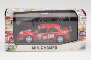 Alfa Romeo 155 V6 TI #18 Euroteam Modena DTM 1995 Minichamps 1:43 430950318 Metal - imagem 4 de 4