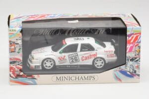 Alfa Romeo 155 V6 TI #26 Team Enstler K. Struwe DTM 1994 Minichamps 1:43 430940126 Metal - imagem 4 de 4