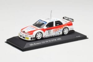 Alfa Romeo 155 V6 TI #27 M. Alen Presentation DTM 1995 Minichamps 1:43 430950227 Metal - imagem 2 de 4