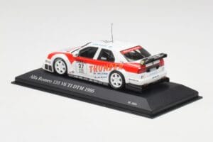 Alfa Romeo 155 V6 TI #27 M. Alen Presentation DTM 1995 Minichamps 1:43 430950227 Metal - imagem 3 de 4