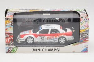 Alfa Romeo 155 V6 TI #27 M. Alen Presentation DTM 1995 Minichamps 1:43 430950227 Metal - imagem 4 de 4