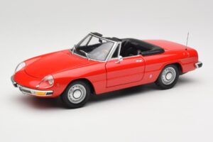 Alfa Romeo 2000 Spider Vermelho Minichamps 1:18 180120930 Metal
