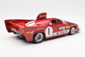 Alfa Romeo 33TT 12 #1 A. Merzario / J. Laffite 1000km Nurburgring Winner 1975 AUTOart 1:18 87505 Metal - imagem 3 de 8