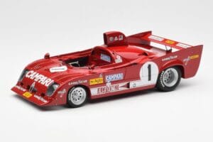 Alfa Romeo 33TT 12 #1 A. Merzario / J. Laffite 1000km Nurburgring Winner 1975 AUTOart 1:18 87505 Metal