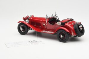 Alfa Romeo 6C 1750 GS Spider Bordeaux Vermelho CMC 1:18 M-138 Metal - imagem 5 de 6