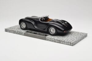 Alfa Romeo 6C 2500 SS Corsa Spider Preto Minichamps 1:18 107120231 Metal - imagem 5 de 6