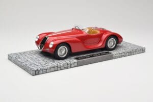 Alfa Romeo 6C 2500 SS Corsa Spider Vermelho Minichamps 1:18 107120230 Resina