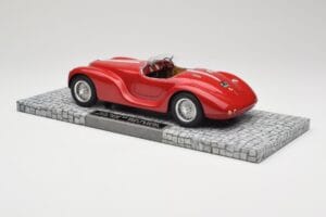 Alfa Romeo 6C 2500 SS Corsa Spider Vermelho Minichamps 1:18 107120230 Resina - imagem 5 de 6