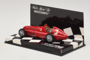 Alfa Romeo 159 Alfetta #3 C. Sanesi 6th Place British GP 1951 Minichamps 1:43 400511203 Metal - imagem 3 de 5