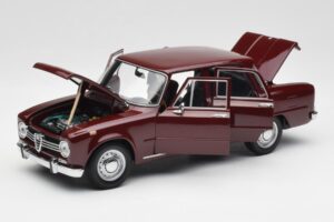 Alfa Romeo Giulia 1300 Vermelho Escuro Minichamps 1:18 180120906 Metal - imagem 2 de 8