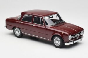 Alfa Romeo Giulia 1300 Vermelho Escuro Minichamps 1:18 180120906 Metal - imagem 6 de 8