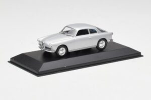 Alfa Romeo Giulietta Sprint Prata Minichamps 1:43 400120400 Metal - imagem 2 de 4