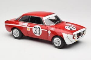 Alfa Romeo GTA 1300 Junior #33 T. Hezemans / G. van Lennep Hezemans Jarama 1972 Minichamps 1:18 100721233 Metal - imagem 6 de 8