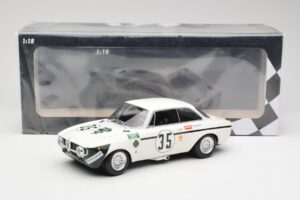 Alfa Romeo GTA 1300 Junior #35 C. Colzani / Pooky / G. Venturi 4 Hours of Jarama 1972 Minichamps 1:18 155721235 Metal - imagem 6 de 6