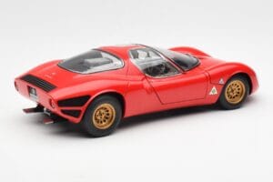 Alfa Romeo 33 Stradale Vermelho AUTOart 1:18 70191 Metal - imagem 3 de 8