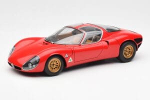 Alfa Romeo 33 Stradale Vermelho AUTOart 1:18 70191 Metal