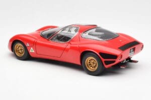 Alfa Romeo 33 Stradale Vermelho AUTOart 1:18 70191 Metal - imagem 7 de 8