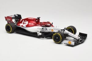 Alfa Romeo Racing C38 #7 K. Raikkonen F1 2019 Minichamps 1:18 110190007 Metal - imagem 4 de 6
