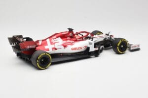 Alfa Romeo Racing C39 #7 K. Raikkonen Austrian GP 2020 Minichamps 1:18 110200107 Metal - imagem 2 de 5