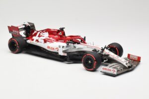 Alfa Romeo Racing C39 #7 K. Raikkonen Styrian GP 2020 Minichamps 1:18 110200207 Metal - imagem 4 de 6