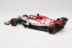 Alfa Romeo Racing C39 #7 K. Raikkonen Styrian GP 2020 Minichamps 1:18 110200207 Metal - imagem 5 de 6