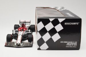 Alfa Romeo Racing C39 #7 K. Raikkonen Styrian GP 2020 Minichamps 1:18 110200207 Metal - imagem 6 de 6
