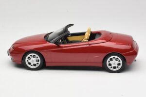 Alfa Romeo Spider 916 Proteo Red Metallic Norev 1:18 187854 Metal - imagem 3 de 6