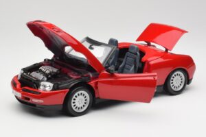 Alfa Romeo Spider 916 Alfa Vermelho Maisto 1:18 50278 Metal - imagem 2 de 8