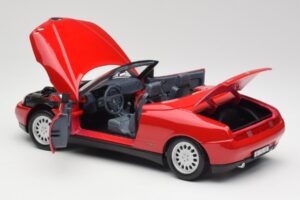 Alfa Romeo Spider 916 Alfa Vermelho Maisto 1:18 50278 Metal - imagem 5 de 8