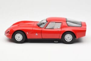 Alfa Romeo TZ2 Vermelho AUTOart 1:18 70198 Metal - imagem 3 de 6