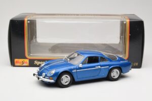 Alpine A110 1600S Azul Maisto 1:18 31850 Metal - imagem 8 de 8