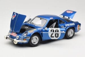 Alpine A110 1600S #28 Alpine-Renault O. Andersson / D. Stone Rally Monte Carlo 1971 Maisto 1:18 56033 Metal - imagem 2 de 8