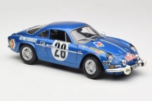 Alpine A110 1600S #28 Alpine-Renault O. Andersson / D. Stone Rally Monte Carlo 1971 Maisto 1:18 56033 Metal - imagem 6 de 8