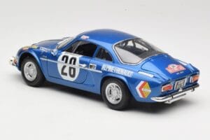 Alpine A110 1600S #28 Alpine-Renault O. Andersson / D. Stone Rally Monte Carlo 1971 Maisto 1:18 56033 Metal - imagem 7 de 8