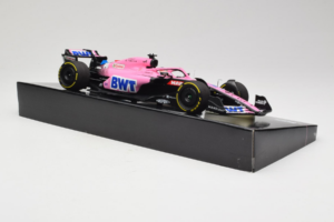 Alpine A522 BWT #14 F. Alonso BWT Alpine F1 Team Bahrain Grand Prix 2022 Minichamps 1:18 147220114 Resina - imagem 4 de 7