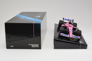Alpine A522 BWT #14 F. Alonso BWT Alpine F1 Team Bahrain Grand Prix 2022 Minichamps 1:18 147220114 Resina - imagem 6 de 7