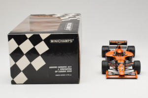 Arrows A21 Supertec #19 J. Verstappen Arrows F1 Team Canadian Grand Prix 2000 Minichamps 1:18 180000119 Metal - imagem 6 de 7