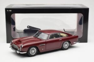 Aston Martin DB5 Dubonnet Vermelho AUTOart 1:18 70213 Metal - imagem 8 de 8
