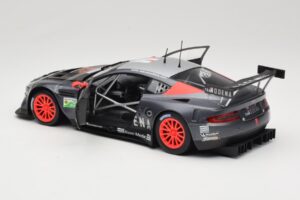 Aston Martin DBR9 GT1 #59 Team Modena A. Garcia / J. Menten / C. Fittipaldi 24 Hours of Le Mans 2006 Solido 1:18 80014 Metal - imagem 5 de 8