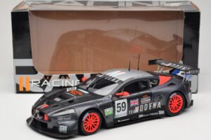 Aston Martin DBR9 GT1 #59 Team Modena A. Garcia / J. Menten / C. Fittipaldi 24 Hours of Le Mans 2006 Solido 1:18 80014 Metal - imagem 8 de 8